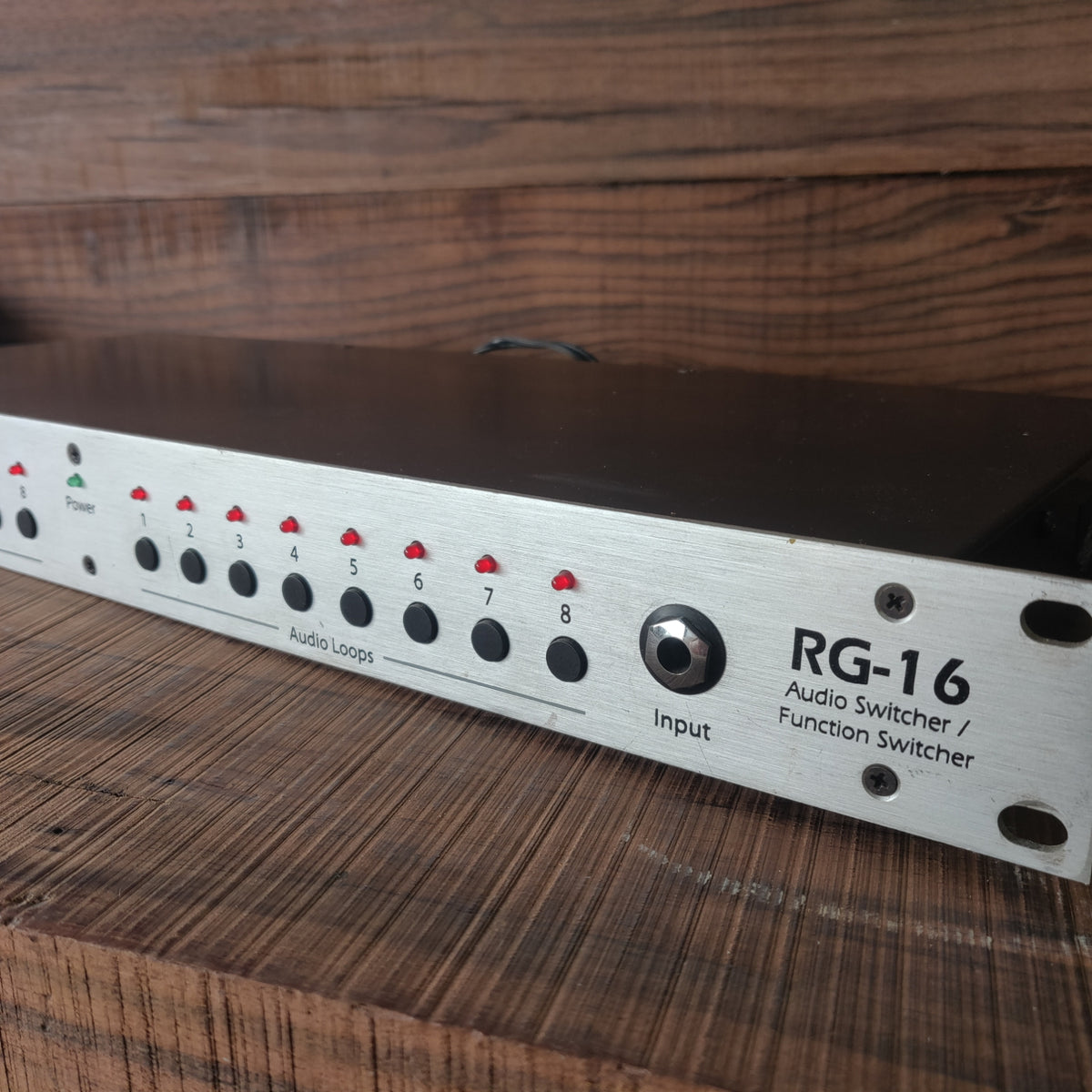 RJM RG-16 Audio Mixer/Function Switcher Silver