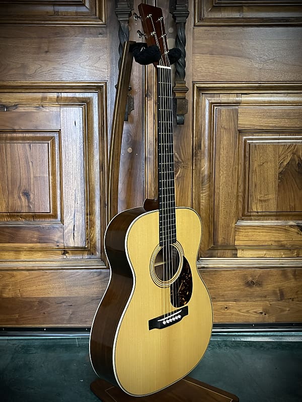 2015 Martin OM-28 Authentic 1931 Adi Top/ Madagascar Rosewood Back & Sides (BINDING ISSUE Read Description)