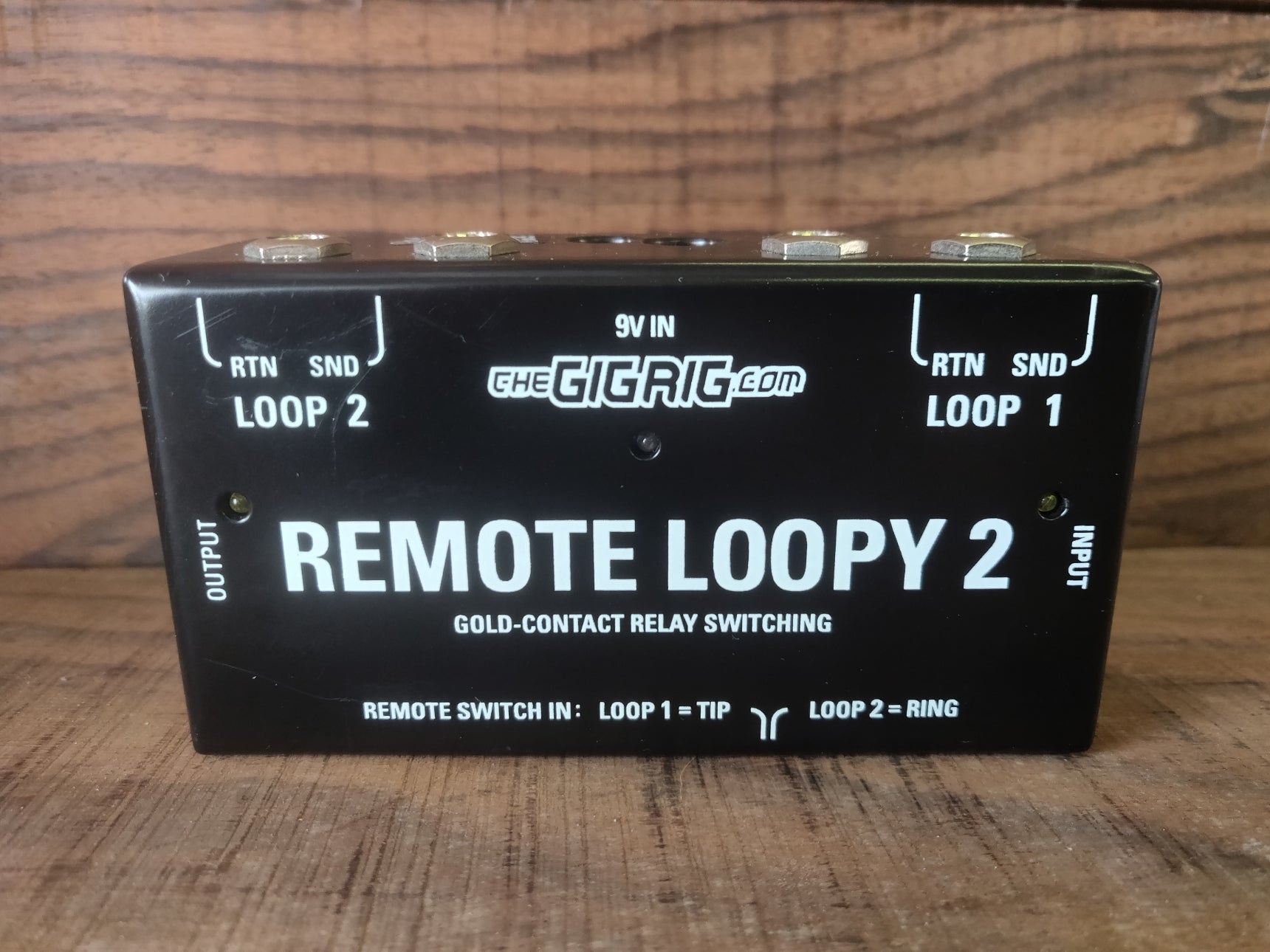 Gig Rig Remote Loopy 2 (w/9v adapter) Black